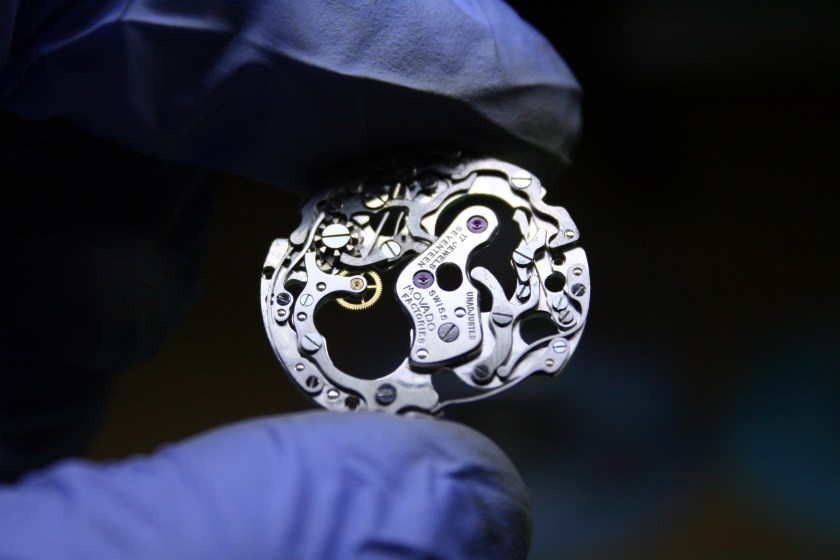 90M fully assembled chronograph module