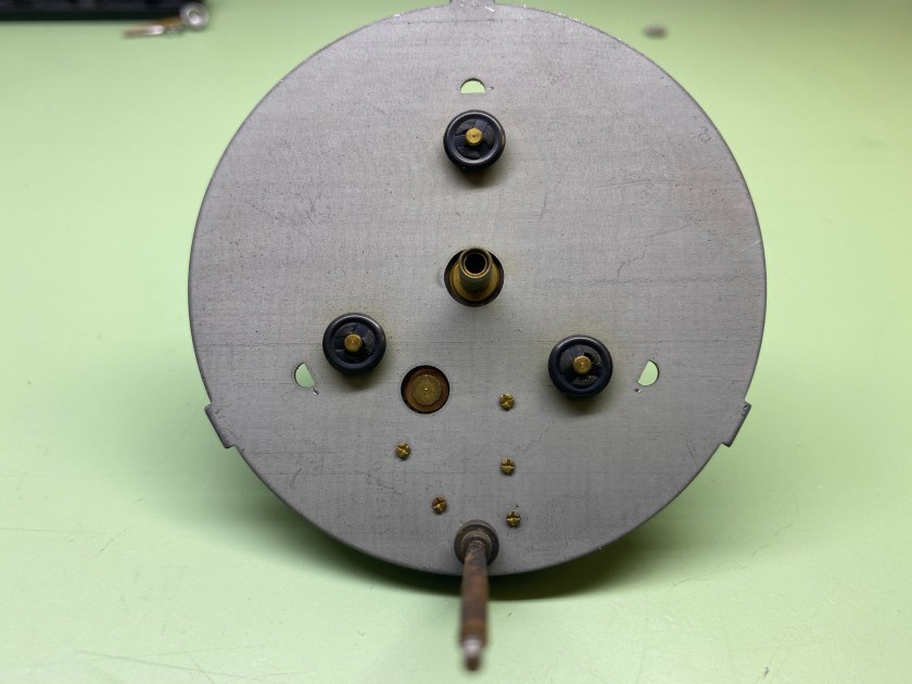 Borg electric dashboard clock with dial removed