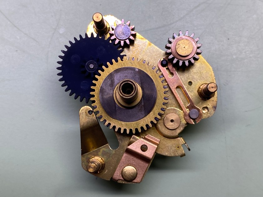 Borg electric dashboard clock movement